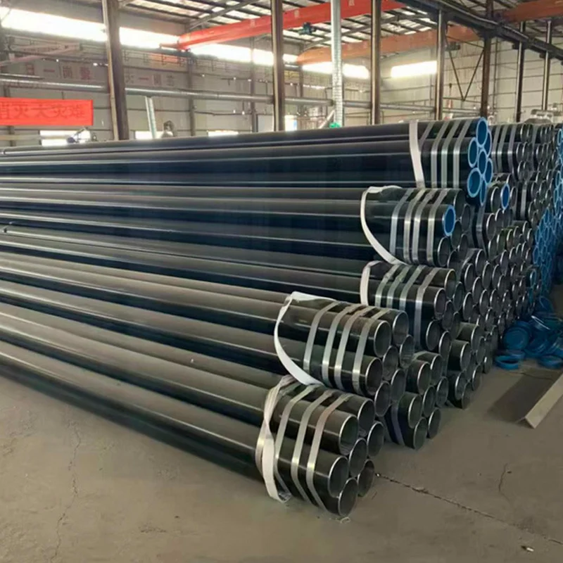 Black Pipe Sch40 API 5L Gr. B Carbon Steel Seamless Pipe With Be