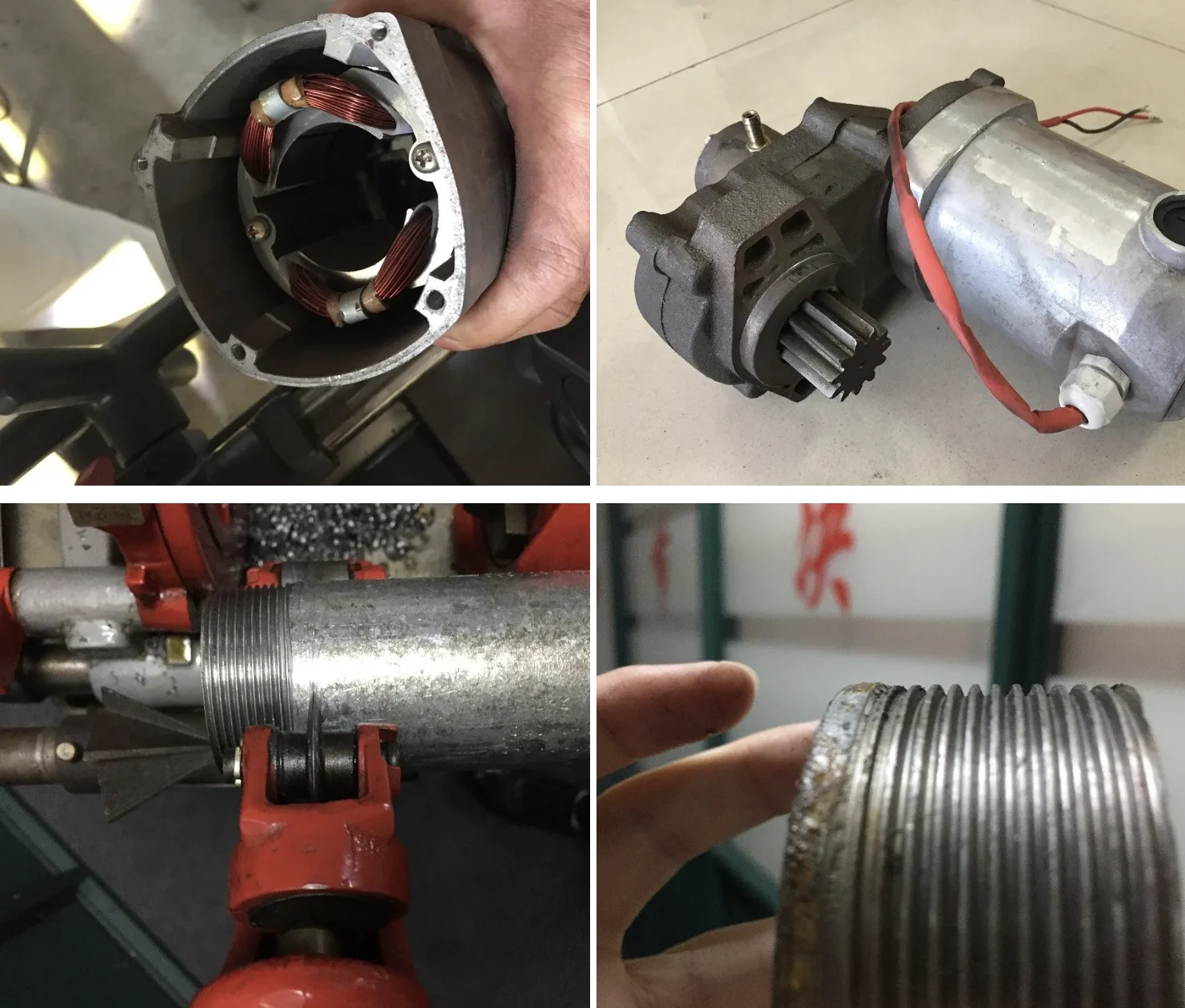 Оптовая продажа высокофункциональная Резьбовая машина для труб из нержавеющей стали с резьбой Hss Chaser Roscadora De Tubos Power Threading