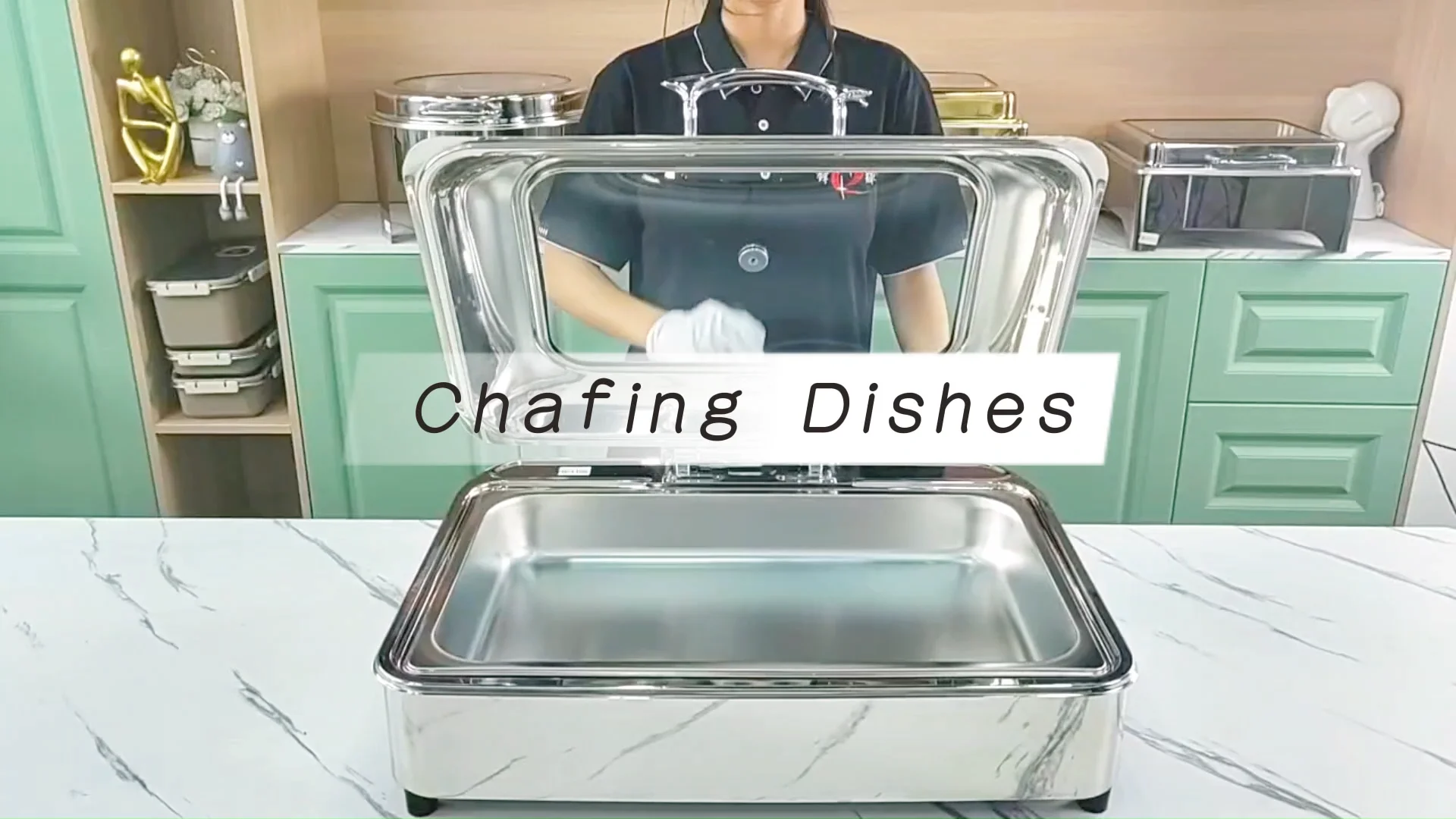 Electric Chafing Dish Buffet Food Warmers Catering Luxury Hotel
