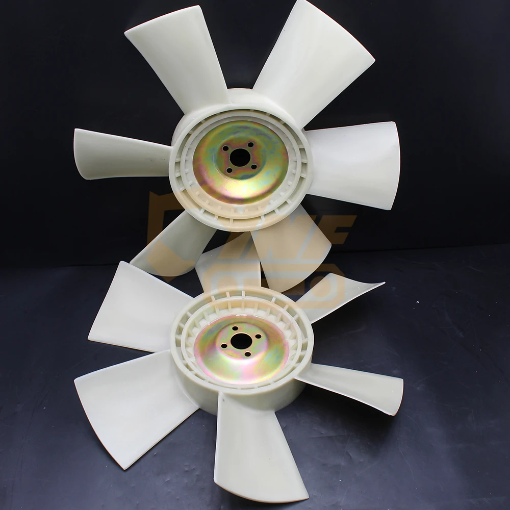 YNF02050 E320 E200B S6Kt Fan 1R8993 1R-8993 Engine Cooling Fan Blades for Excavator
