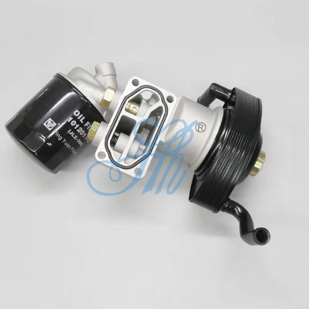 Engine Oil Cooler Oil Filter Assembly ISUZU Pickup 4JB1/ 4JA1/TFR55/C223 Engine Radiator