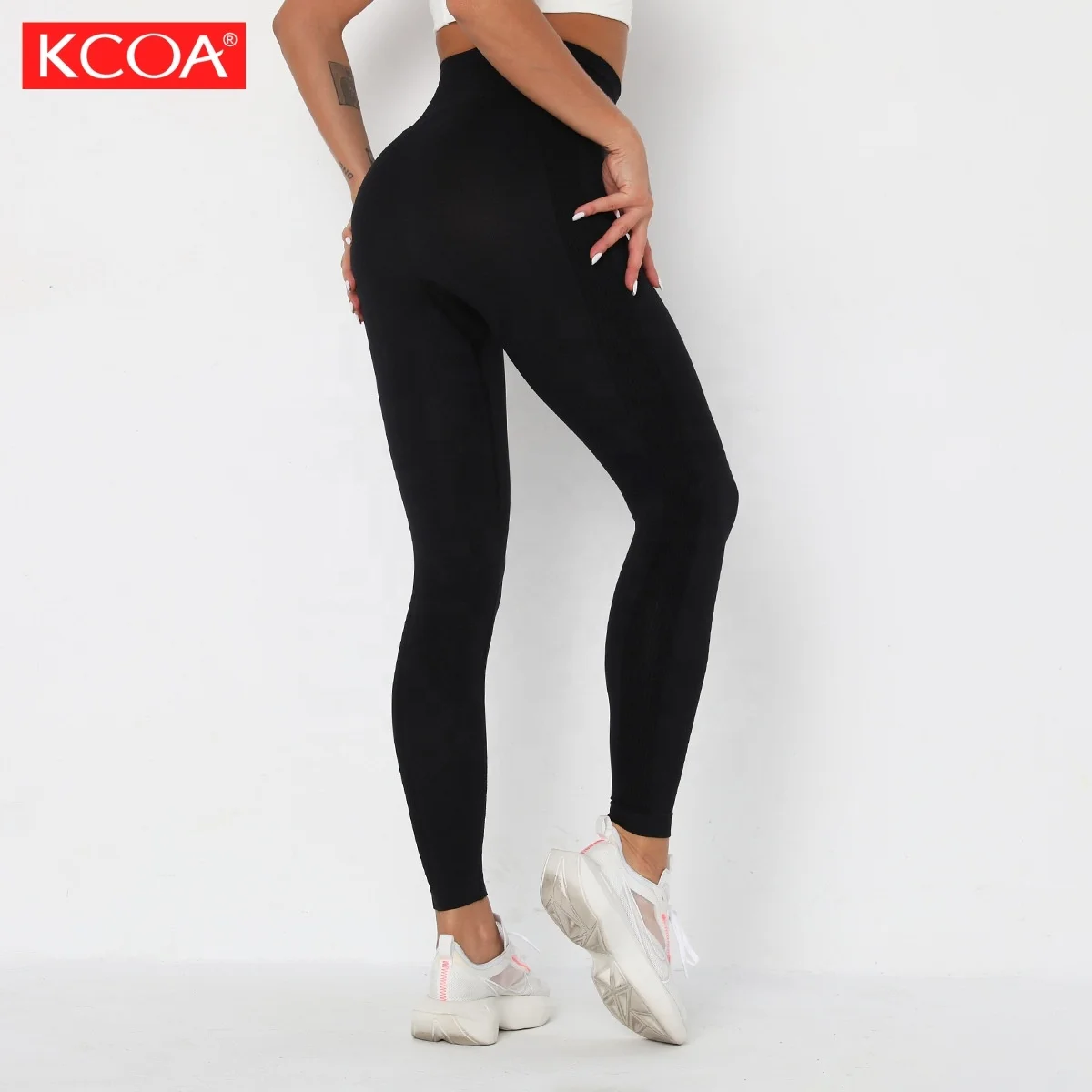 High Quality Premium Black Gym Leggings High Waist