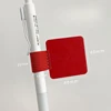 Self-adhesive pen insert (bright red)
