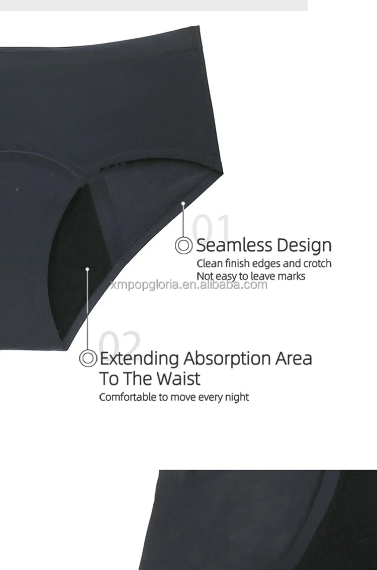 Intiflower 9200 New Arrival 50ml Period Panties Leak Proof Macrocare 4