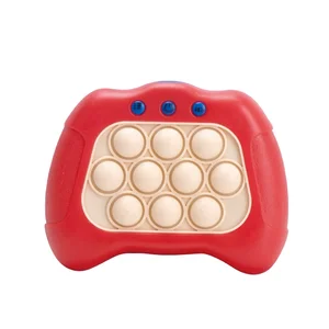 Chengji Push Button Led Flashing Kid Brain Game Console Puzzle Electronic Quick Push Light up Pop Game Fidget Toy