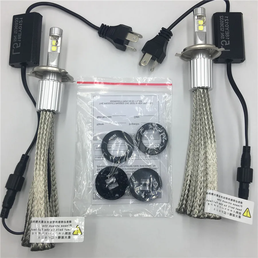 To Replace K8 K8C LED Car Bulb Copper Belt D1 D2 D3 D4 D5 D Series Auto LED Universal Car Accessories
