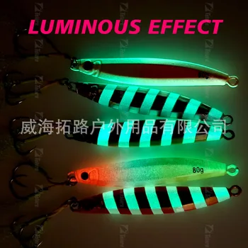 CHEERY Hot-Selling 30g-80g Lead Artificial Hard Bait Lure for Boat Sea Fishing Long-Distance Casting Targeting Spanish Mackerel – Hard Lure – view 5