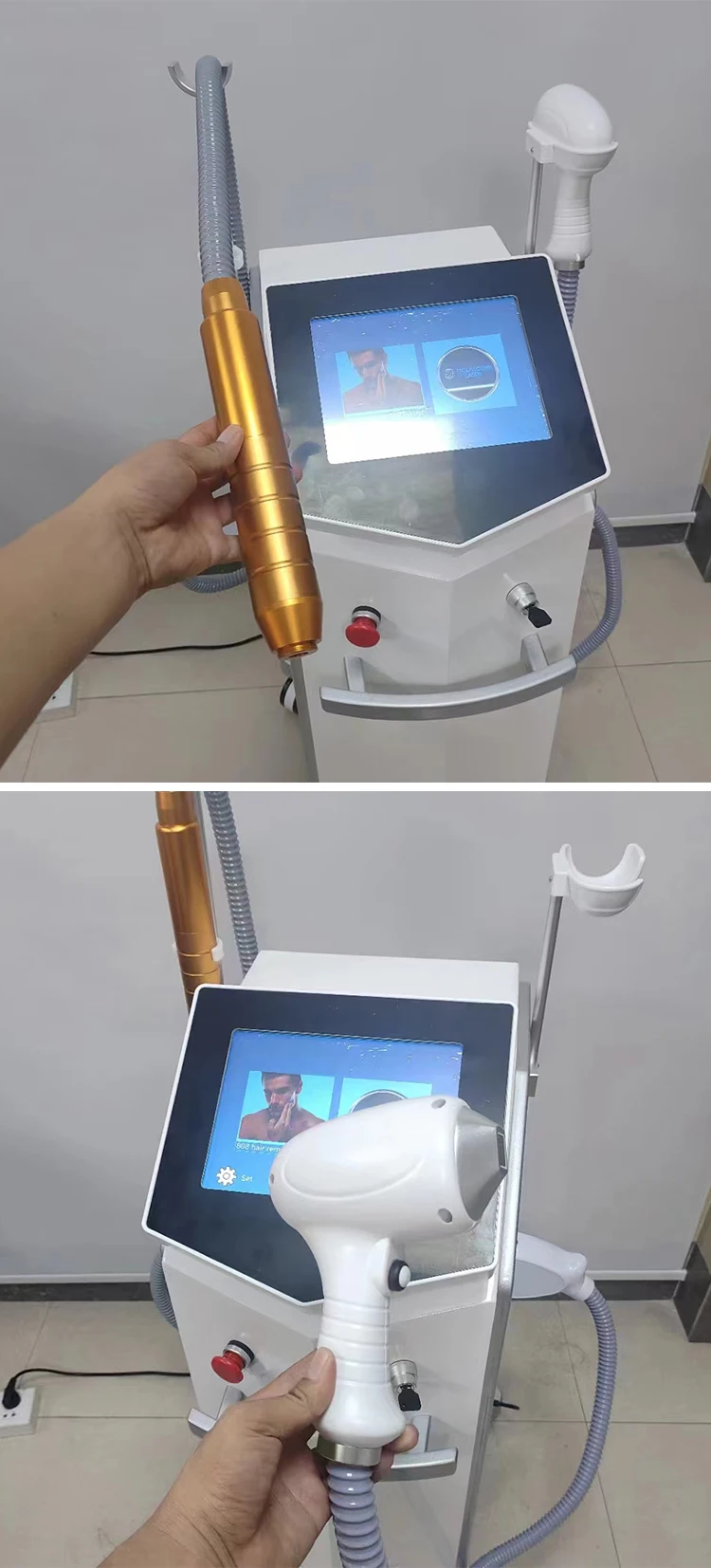 Good PriceLaser Hair Removal Machine Diode Laser  Best Feedback 2 In 1 1064nm Permanent Diode Laser Hair Removal  Machine