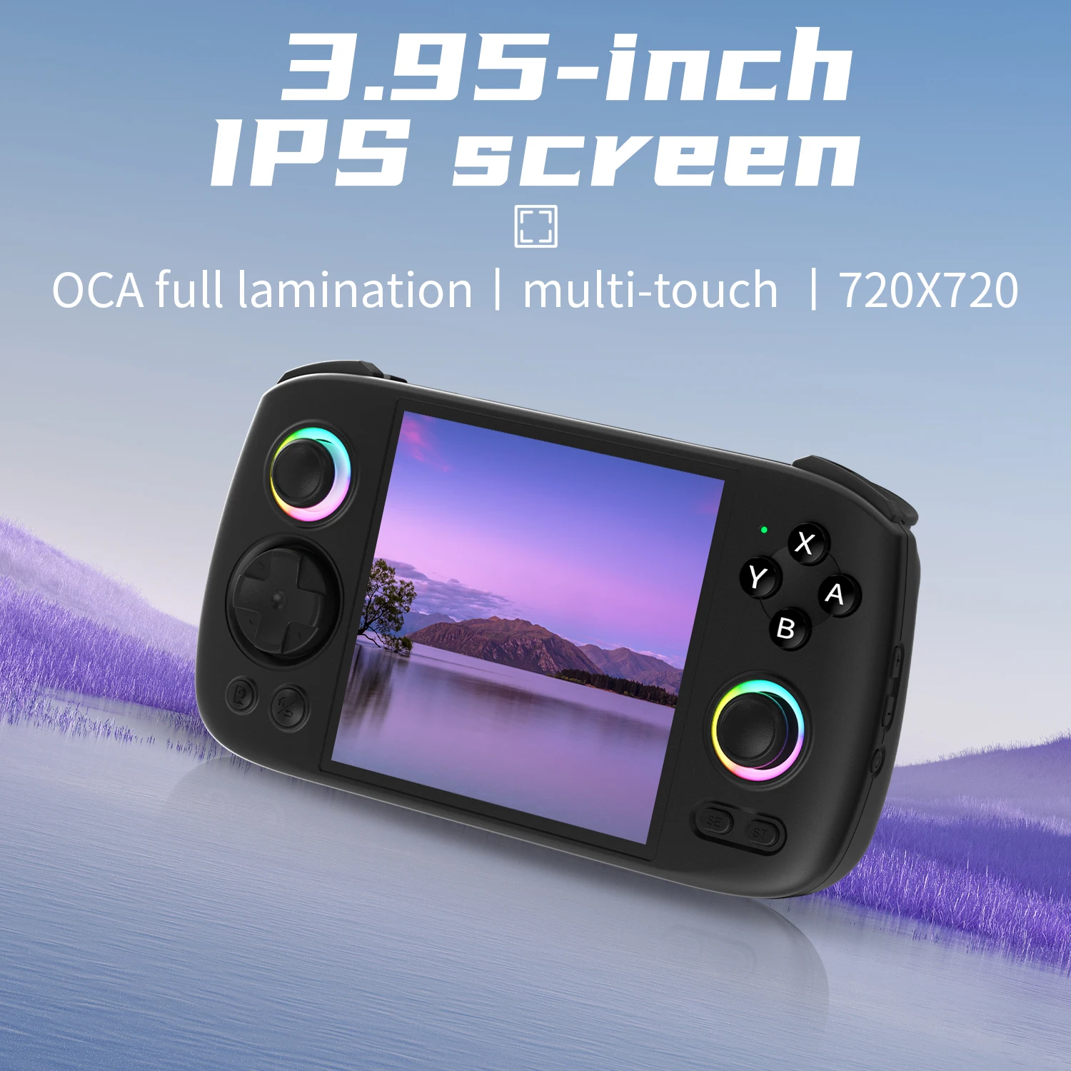 Anbernic RG Cube 3.95インチタッチスクリーン、16ミリオンカラーRGB 
