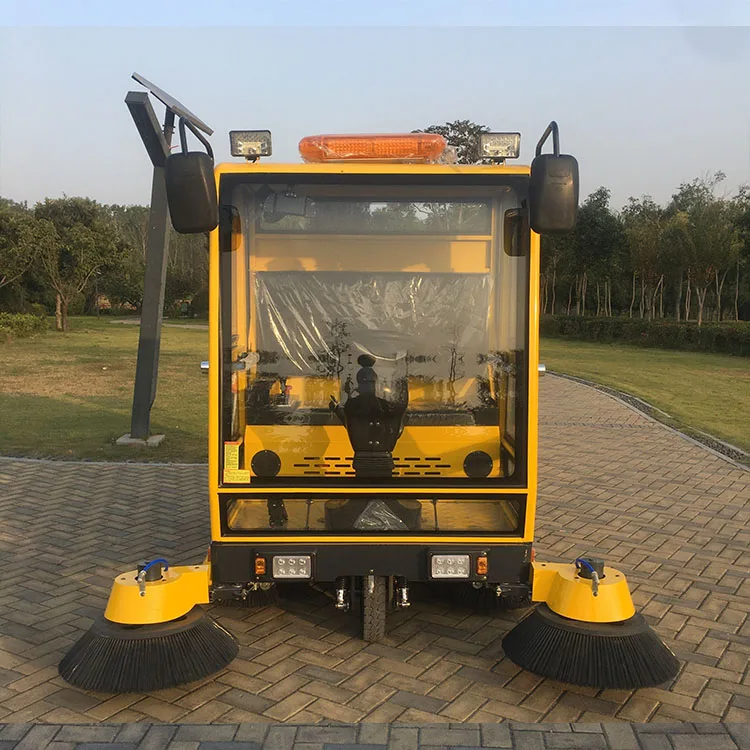 Outdoor Electric Driving Power Street Sweeper Cleaning Machine Electric