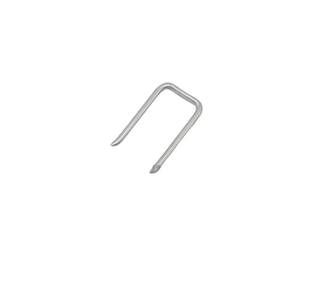 9/16" Cable Metal Staples Steel For Cable And Wire Support