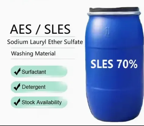 Factory  Price SLES AES  Detergent Grade Sodium Lauryl Ether Sulfate (SLES) N70 SLES 70% Surfactant for Hair Care Chemicals