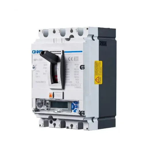 CHINT DC MCCB Rated voltage 250V 500V 750V 1000V DC 1P 2P 3p 4 pole 125A up to 800A  Moulded case circuit breaker