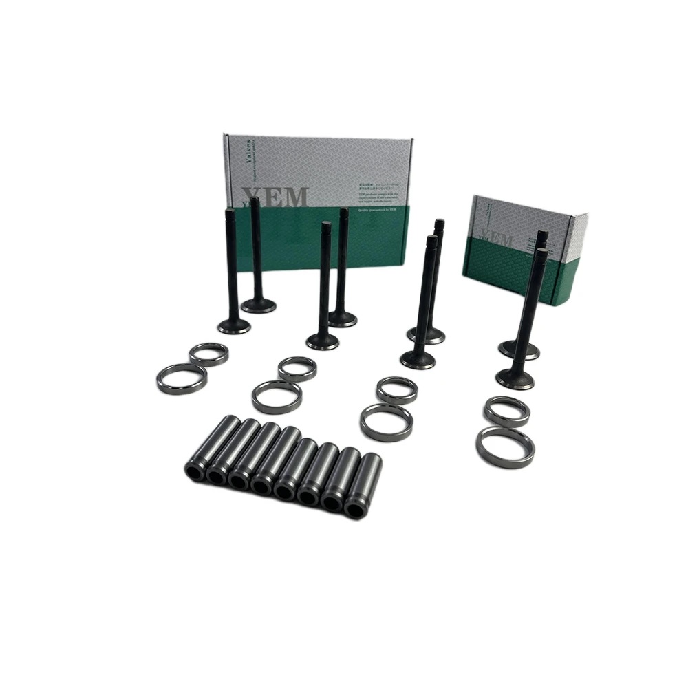 Intake and Exhaust Valve Guide Seat Kit 4D55 Excavator for Mitsubishi Fast Delivery Engine Parts