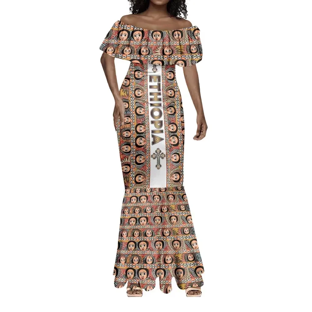 ethiopian prom dresses Fabulous Ethiopian Hand-knitted Wedding Dress Majestic Traditional Habesha Wedding Gown XXL