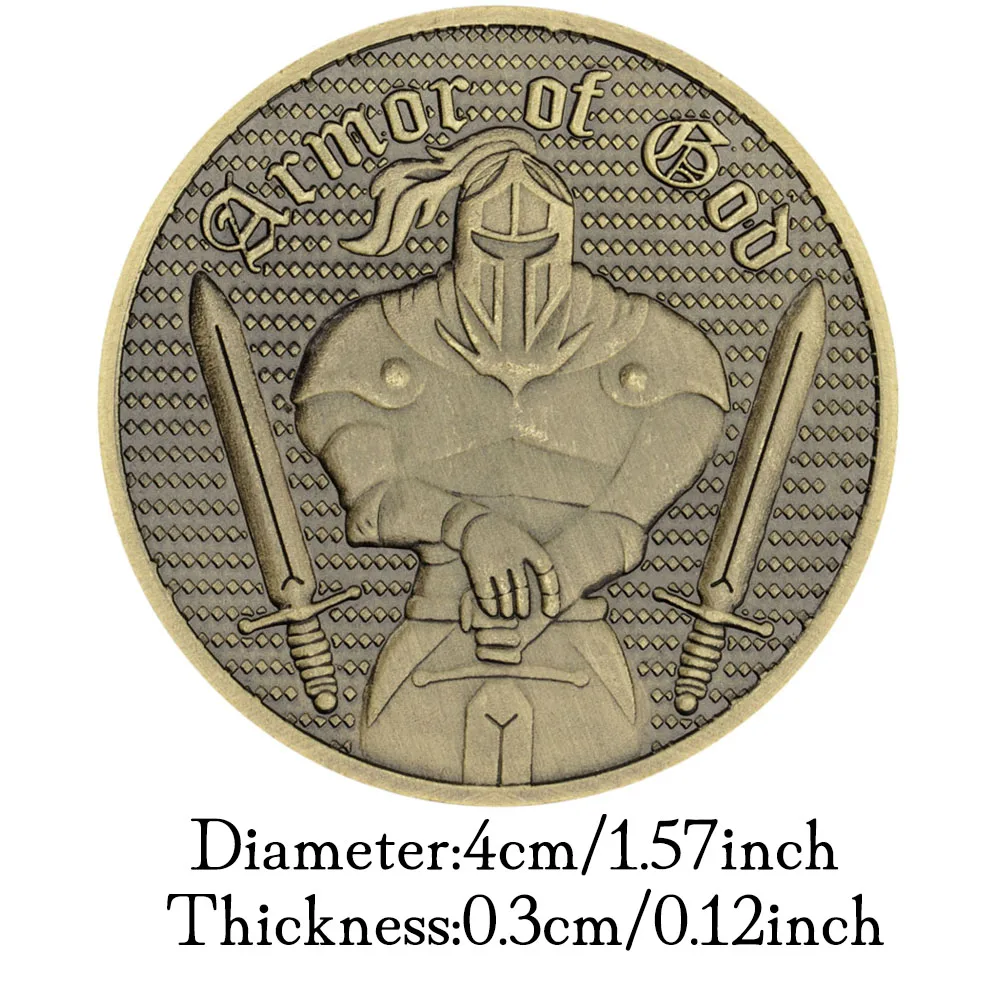 갑옷의 신 에페소스 기념 주화 청동 도금 기사 패턴 수집용 챌린지 코인 기념품 선물 명예 금속| Alibaba.com