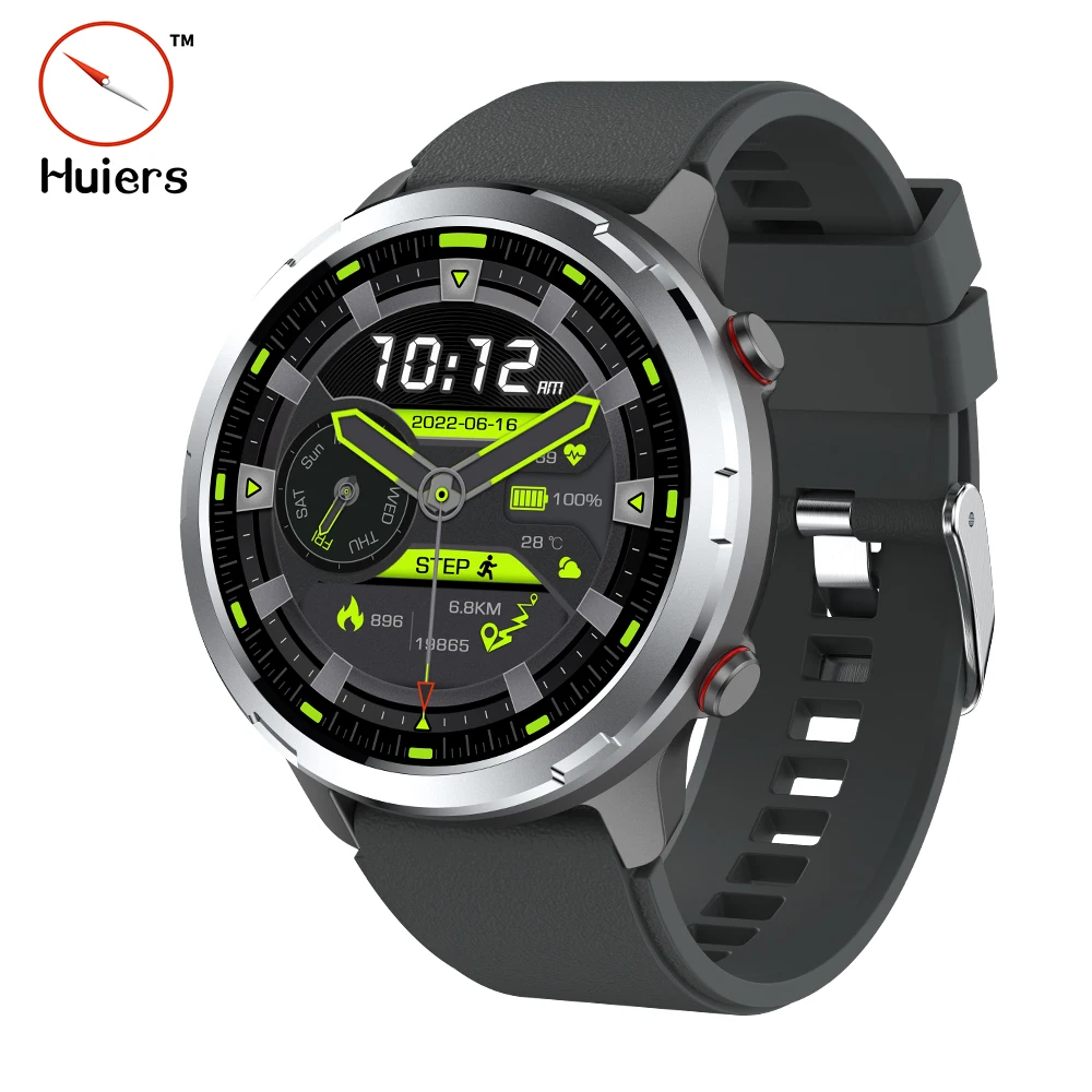 S47 Circular Watch with GPS Wrist Lift Screen Heart Rate Blood Oxygen Sleep Monitoring Smart Watches