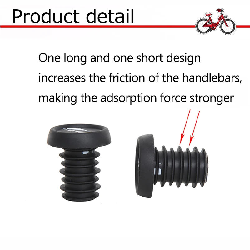 Lightweight MTB Bar End Plugs for Bike Handlebars OEM Available