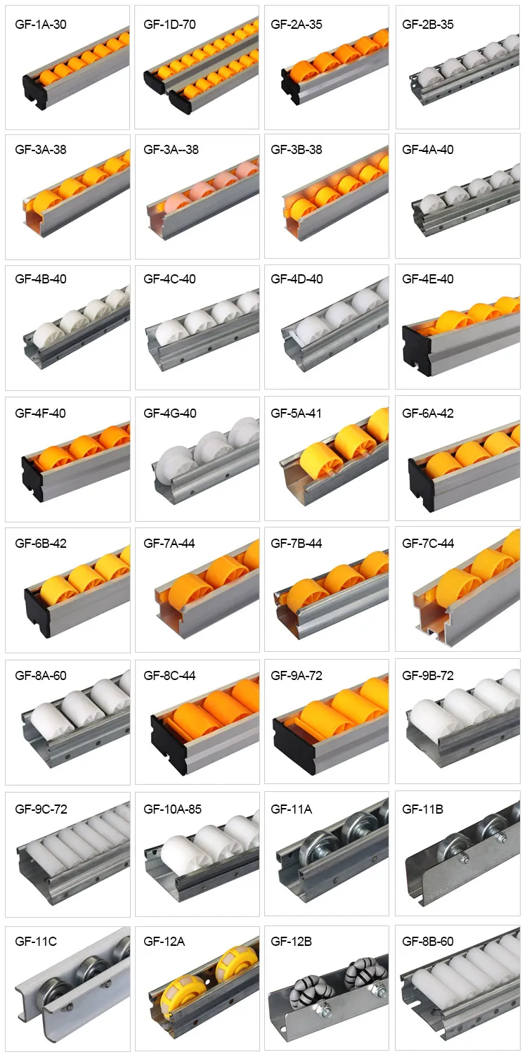 Roller Track Chain Driven Roller Conveyors with Flanged Wheel