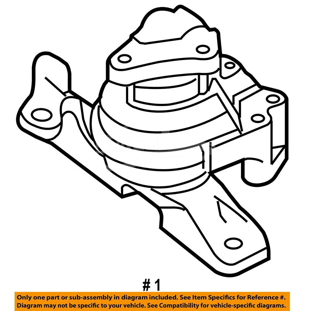 Auto Parts Engine Mounting DG1Z6038C CT436F012BA 8T4Z6038A Auto Suspen... — 2