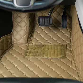 OEM ODM  Car Decoration Accessories High Quality Car Mats Wear-resistant 3D 5D Universal PVC Leather Car Carpet
