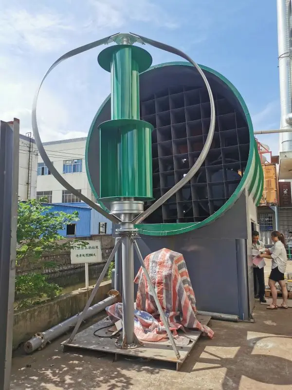 Animals Friendly Wind Generator Free Electricity Bill 300W-30KW Whisper Sound 200W Vertical Axis Wind Turbine Price