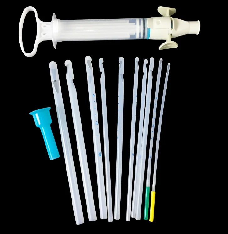AMAIN XWC0135A Medical Consumables Mva Disposable Aspiration Abortion Kit Double Valve Manual Vacuum Aspirator for Gynecology