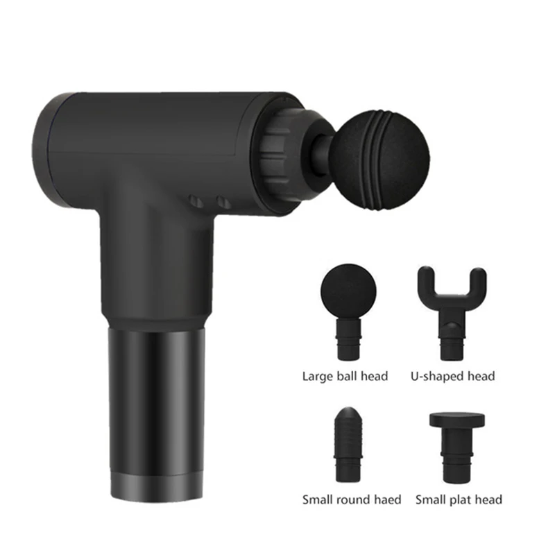 Massage Gun Muscle Relaxation Massager Vibration Fascial Gun Fitness Equipment Noise Reduction Design for Male Female