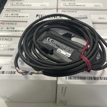 Surplus Open Keyence LR-WF10C Laser Sensor Fiber M12 Connector