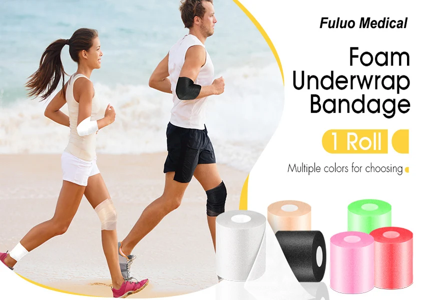 Oem Pre Wrap For Hair Soccer,Black Athletic Prewrap Tape Headbands,Foam