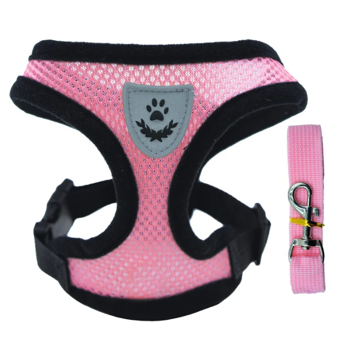 Pet Supplies Neoprene Dog Harness Leashes Polyester Dog Harness