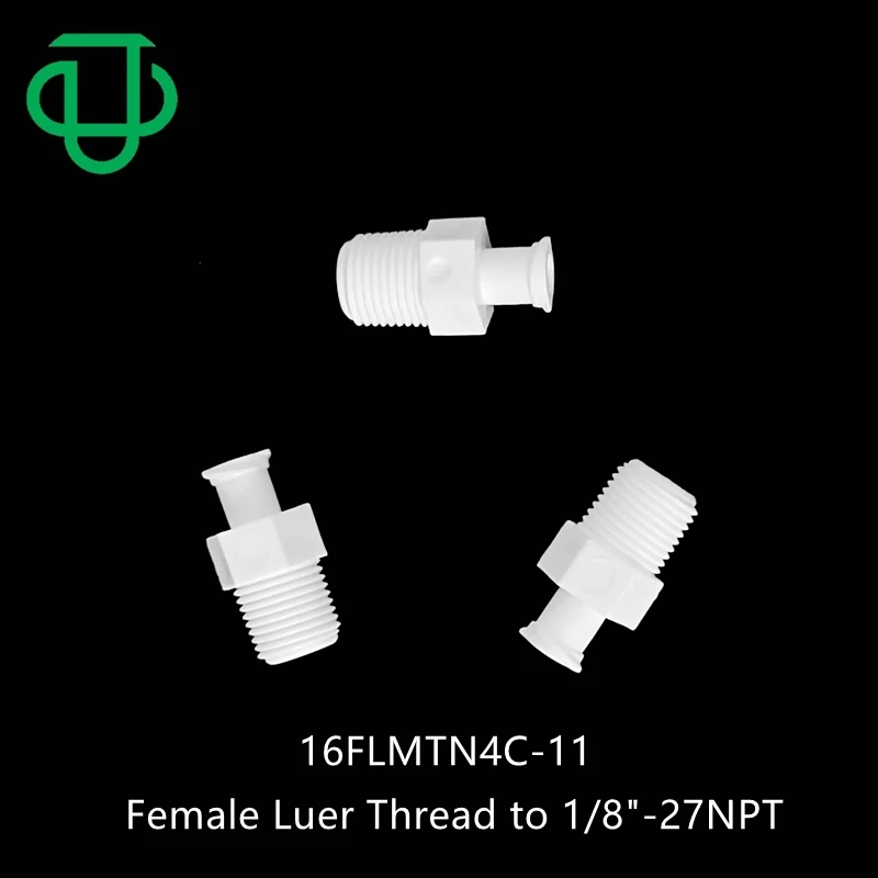 Ju Medical Male Luer Integral Lock Ring Adapter Female Luer Thread