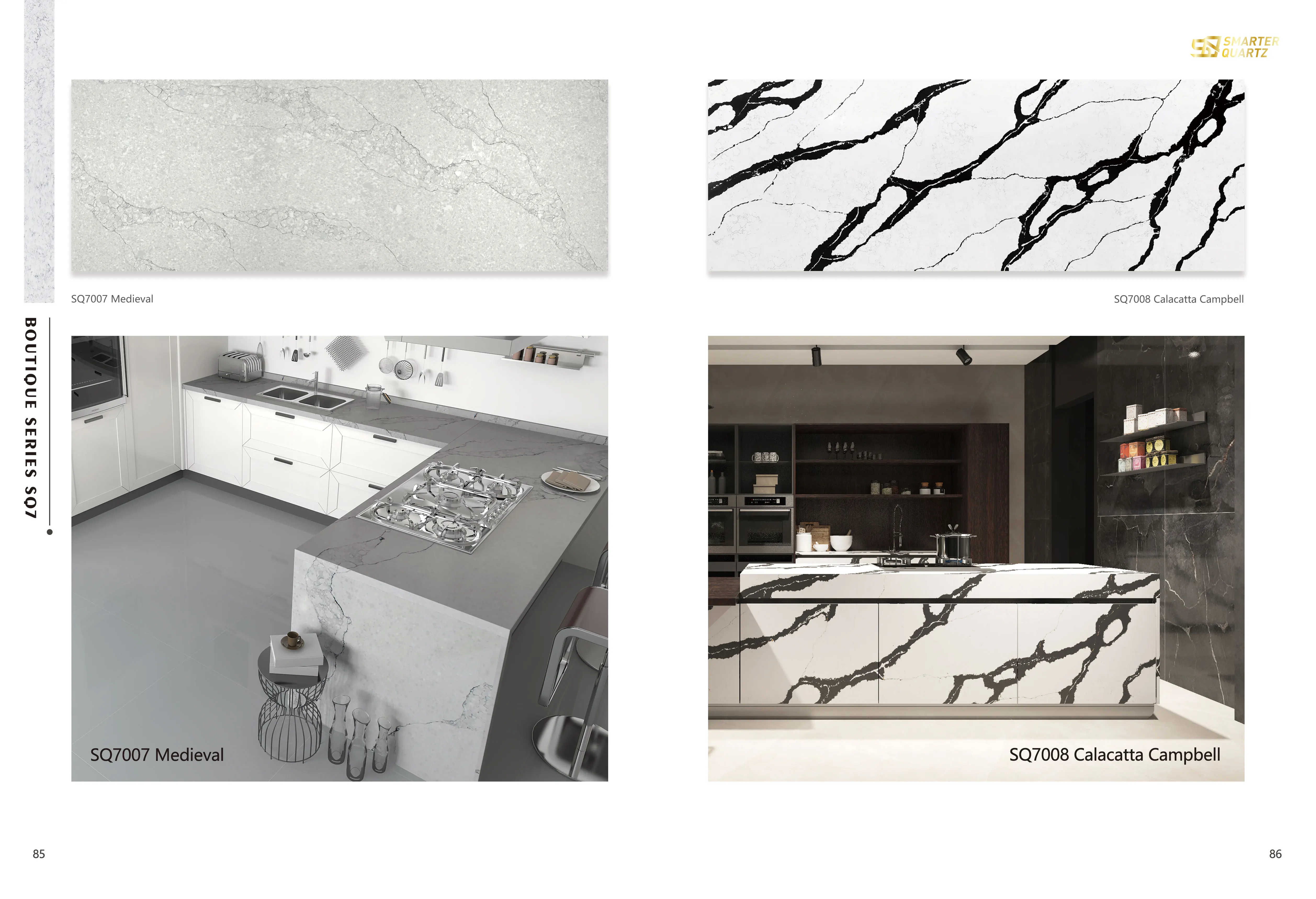 Black Marquina Largest Size Quartz Countertop Slab 3200 X 1600 X 20 Mm