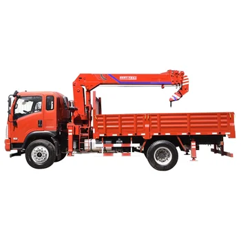 5 tons 6.3 tons 8 tons crane manipulator truck with tipper