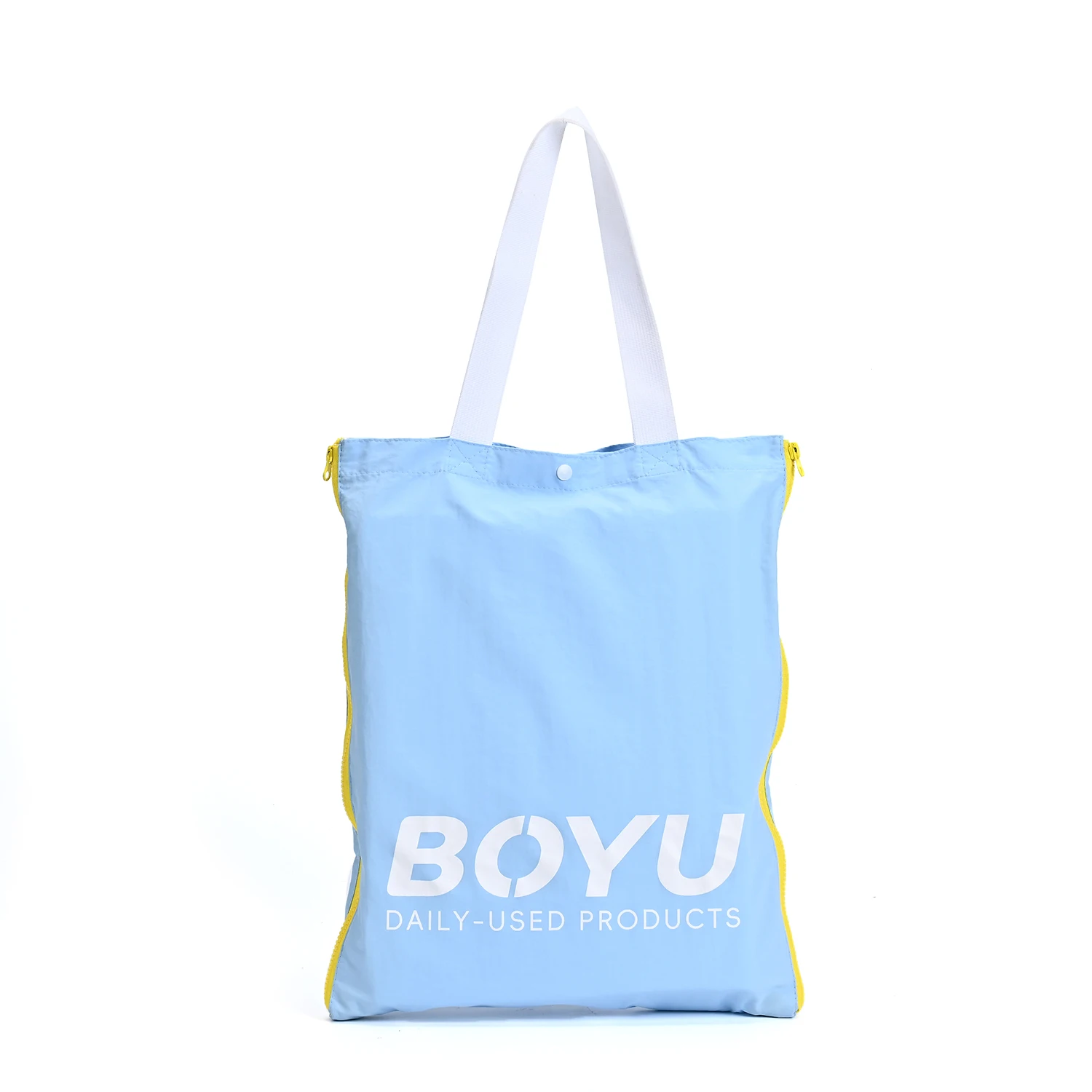 Custom LOGO Print Portable Luxury Designer Nylon Handbags for Women Ladies Fashion Shopping Bags details