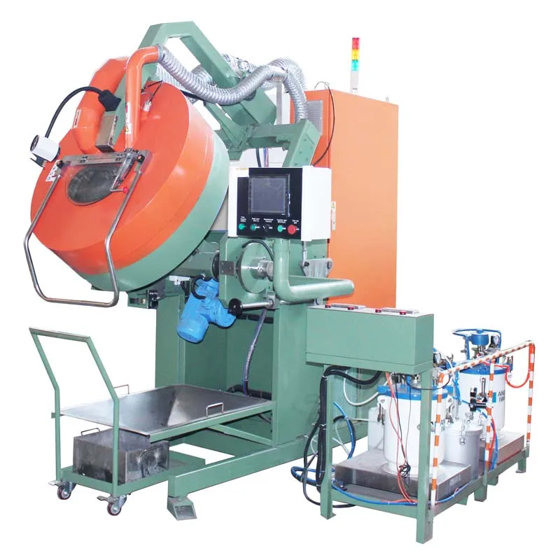Tumble Type Spraying Machine Oring Spraying Machine Coating Machine