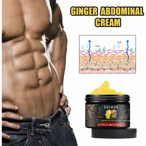 Wholesale Eelhoe Ginger Fat Reduction Cream Ginger Abdominal Cream Increase Sweating