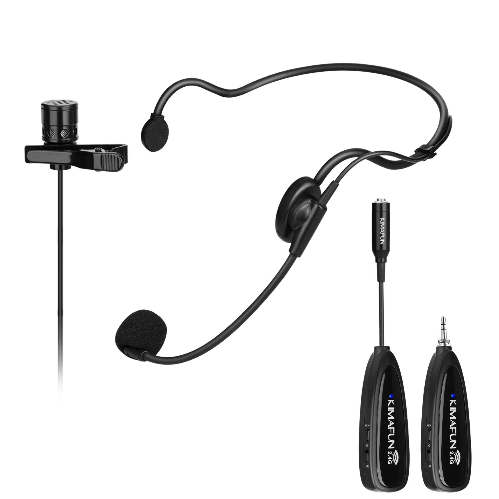 Kimafun G102-3 2.4g Wireless Headset 
