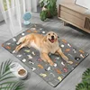 Ice Silk Pet Mat - Cat Park Gray