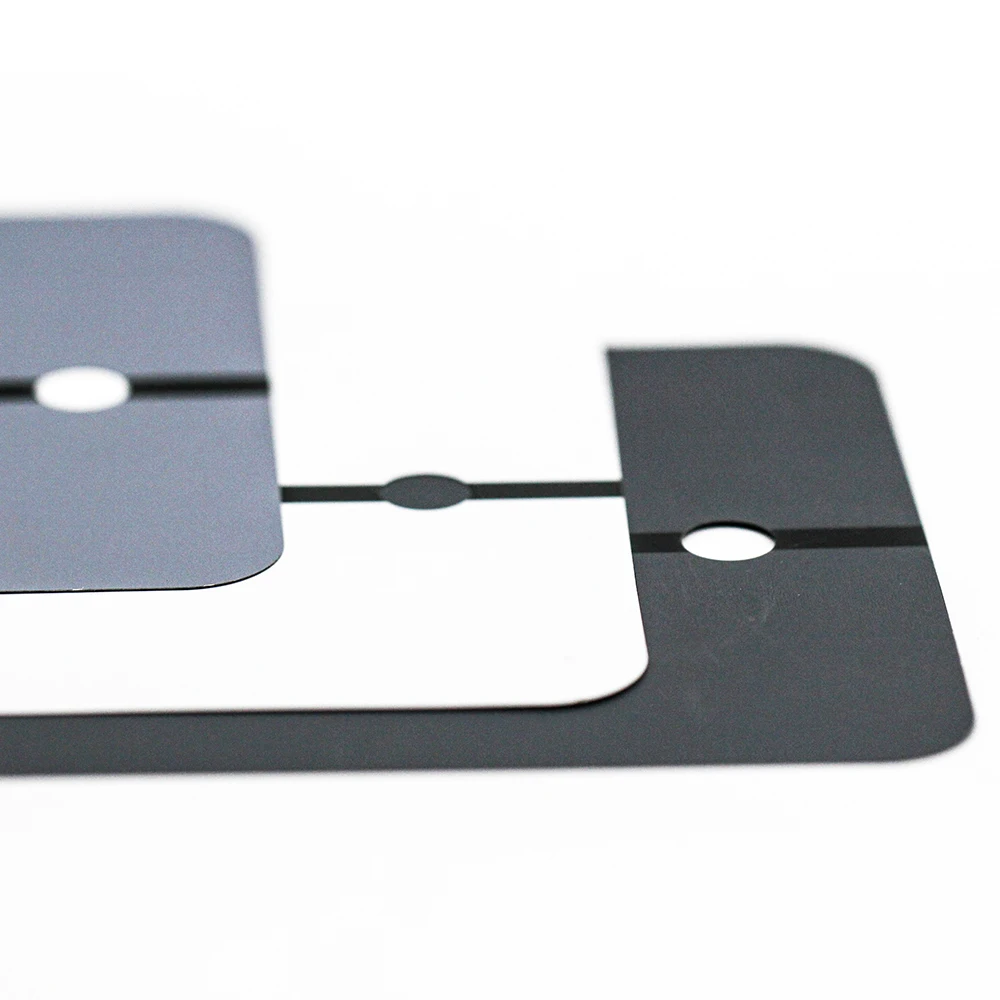 Auto Standard Metal Panels Paint Spray Out Cards For Testing The Colour