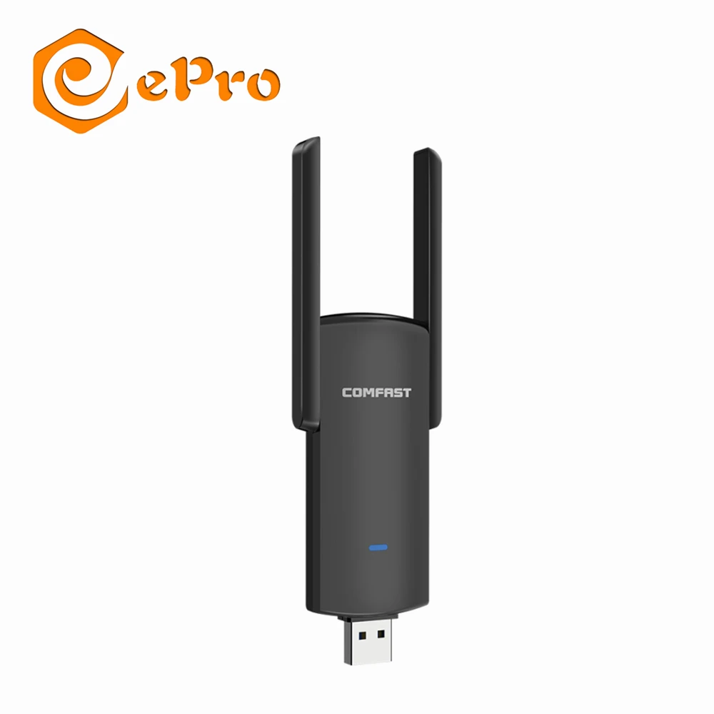 Comfast CF-926AC V2 1300 Мбит/с беспроводной Wi-Fi адаптер USB3.0 приемник MT7612U 2 4 г/5 8 ГГц сетевые карты Linux Wins