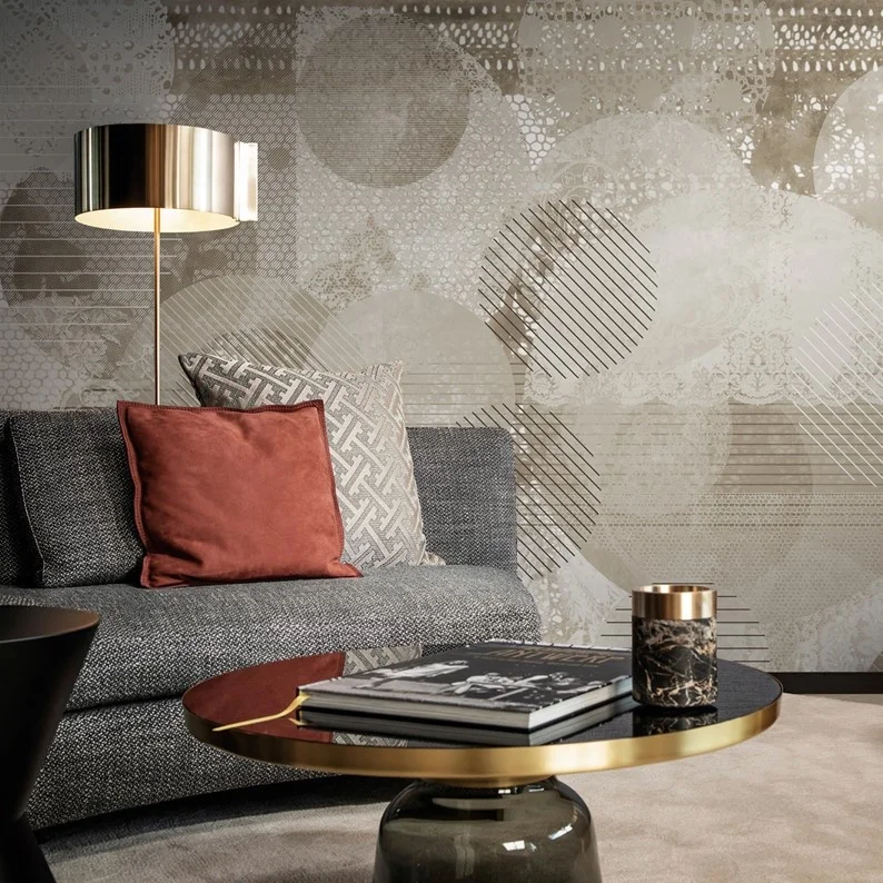 Ykeax 168 Modern Anti Mold Shabby Chic Old 3d Geometric Abstract Wall Mural  Wallpaper In Guangzhou - Buy Shabby Chic Wallpaper,Wallpaper In  Guangzhou,Geometric Wallpaper 3d Product on 