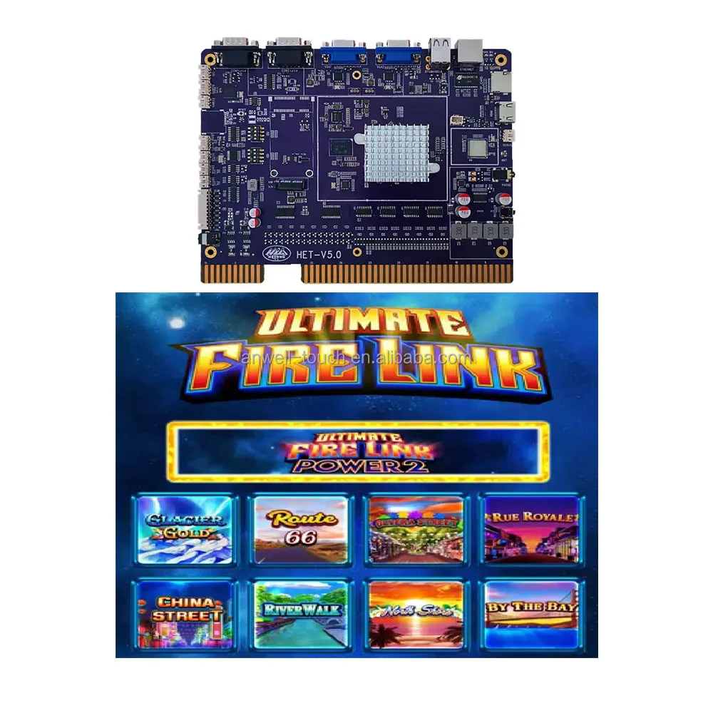 Het 8in1 Firelink Power2 Board / Firelink Power 2 Game Pcb Board - Buy ...