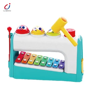 Educational Multi Functional Percussion Games Learning Activity Set Baby Music Toys Cartoon Toy Music Center Baby Toys