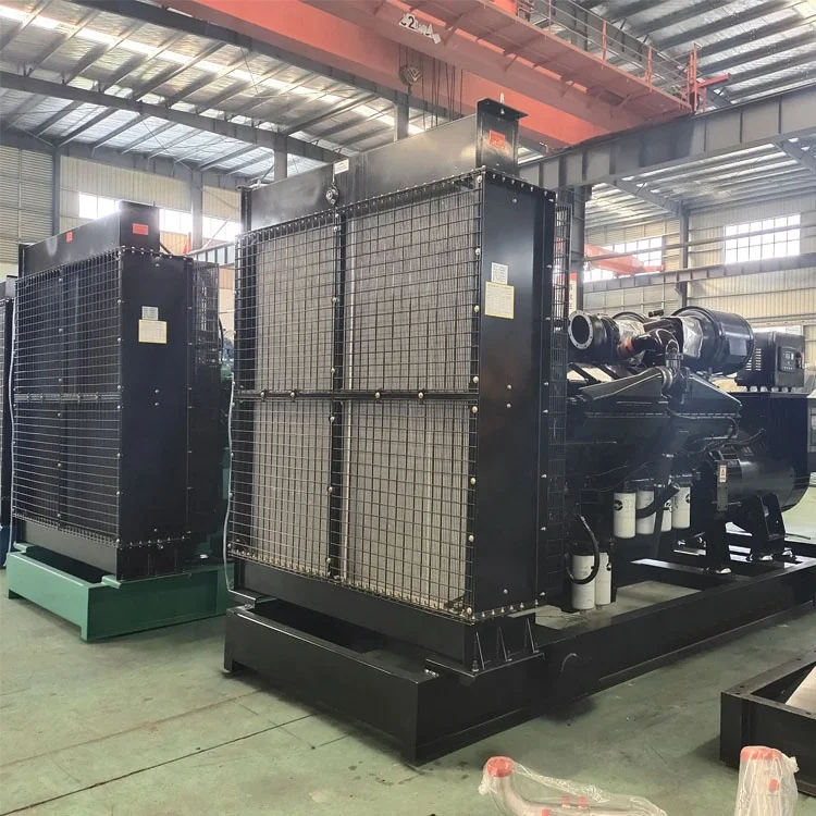 Open Diesel Power Generator Price 1200 kW All Copper Self-Protected Generator 1500 KVA Diesel Generator Set