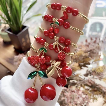 アクセサリー D.O.D GROUND CHERRY CHAIN Bracelet H1ab41d6c017c40139962618ce061d