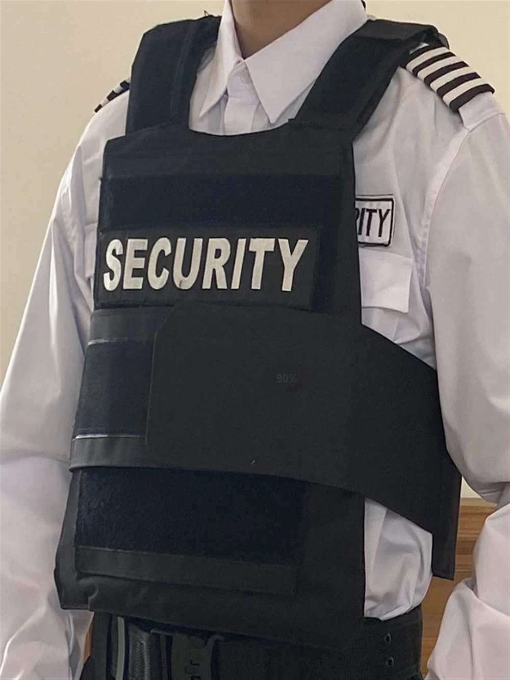 High Quality Tactical Design Men Security Guard Uniforms Set Made in China Black Hot Cotton Custom for Men 100% Cotton S-XXXXL