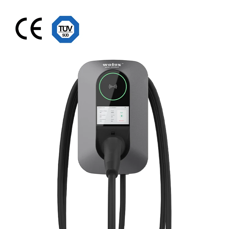 Commercial Wallbox and Columniation 7kw to  EV Charger  32A Type 2  AC Charger for Electric Vehicles