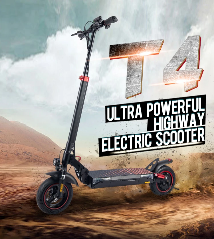 T4 Import 13ah 500w Kick Electric Mobility Scooter Suspensions From