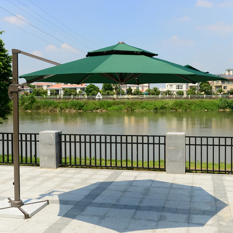 FEAMONT Big Size Umbrella Parasol Metal 3M Panel Patio Restaurant Umbrella Outdoor Garden Nature Wholesale Beach Umbrellas